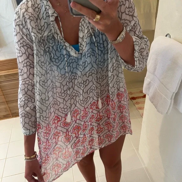 Roberta Roller rabbit Swimsuit Cover-Up - Picture 3 of 8